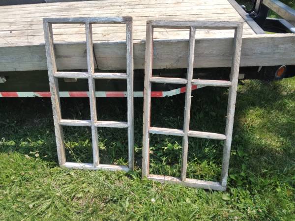 Wooden Window frames 1