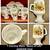 Dish Set. Dinnerware. Plates. Serving Bowl. Platter Cups Saucers. $1 per piece.  5 thumbnail