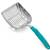 DuraScoop® Premium Multicat Cat Litter Scoop | Solid Metal | Green 1 thumbnail