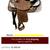 Tex-Tan AQHA 16" Western Show Saddle 10 thumbnail