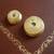Pair of Nested BRASS CRANE SCALE PANCAKE WEIGHTS 3 thumbnail