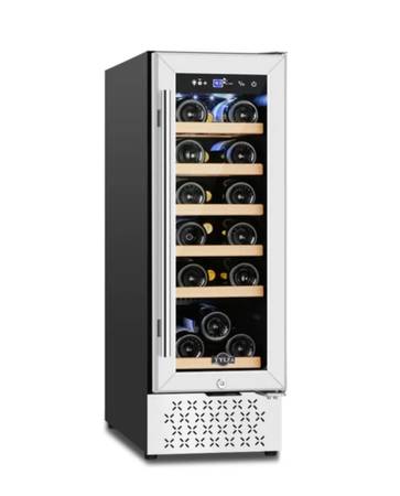 Tylza 12" Built-in 18 Bottle Wine Cooler 1
