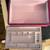 Vintage Velvet Swede Ladies Purple Jewelry Box Case & Mirror 3 thumbnail