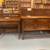 Antique English Wooden Sideboard w/Locking Drawer & Key 6 thumbnail