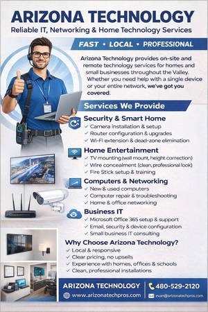 Speaker Installation, TV Wall Mounting, Home Theater, and Wifi 1