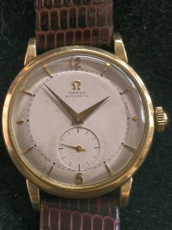 Ω OMEGA Vintage Bump Wind Automatic Men's WRIST WATCH Ω 1