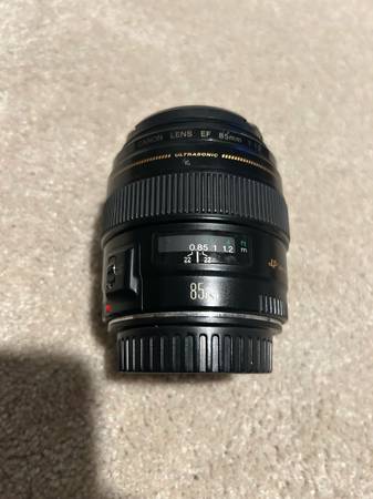 Canon EF 85mm F1.8 USM 1