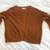 Orange/Rust colored Women’s / Junior’s Sweater - Sz xs (fits xs-mediu 1 thumbnail