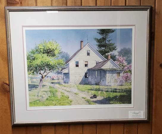 Family Reunion, framed Charles Peterson print 1