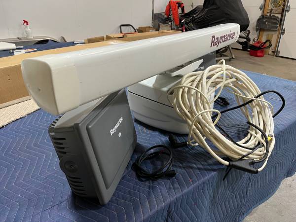 Raymarine (2)  E 120 Chart Plotters with Open Ray Raydar 1