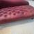 Burgundy Chaise Faux Leather couch-$0 Delivery 5 thumbnail