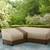 New Hampton Bay V-Shape 22.5"H x 84.5"W Beige Patio Furniture Cover 2 thumbnail