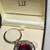 DUNHILL Key Ring Millennium Medallion Silver x Bordeaux with Box 5 thumbnail