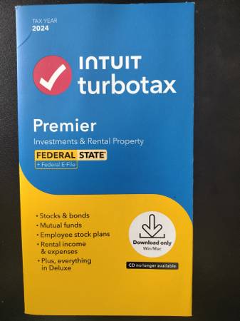 Turbotax Premier 2024 1