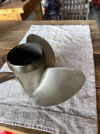 Stainless Outboard Propeller - $60 (Jax Bch)63471401134081120