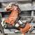 Vintage Plastic horses 3 thumbnail