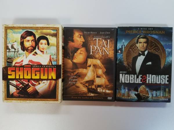 James Clavell DVD Box Sets: Shogun / Tai-Pan / Noble House PRICE DROP 1
