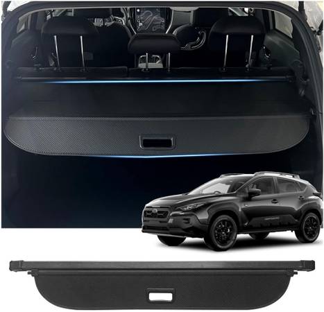 Retractable Cargo Cover for 2025 2024 Subaru Crosstrek NEW 1