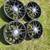 VW JETTA GLI BLACK BBS RC336 18" 5x100 WHEELS 2 thumbnail