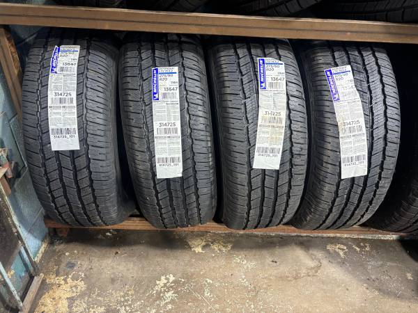 275 55 20 new Michelin defender ltx tires 1