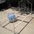 Antique Cast Iron SINGLE BED frame WHITE 2 thumbnail