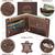 FIRM PRICE! NEW in a Package Mens Leather Wallet with RFID Blocking 1 thumbnail