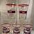 Vintage Throwback New York Giants NFL Coca Cola Glass 6" Set of 5 2 thumbnail