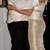 Gold-White Linea Raffaelli Dress 9 thumbnail