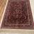 Karastan Red Sarouk 4'x6' rug 2 thumbnail