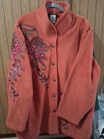 WOMANS 3X MICROFLEECE JACKET 1