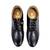Soft Comfy Thistle Shoes Scotland Ghillie Brogues Full Leather Black S 1 thumbnail