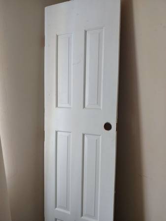 Solid Wood Door Narrow House Material 1