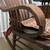 Antique ~ 1890s Victorian Oak Rocking Chair - Large Pressed Back 4 thumbnail