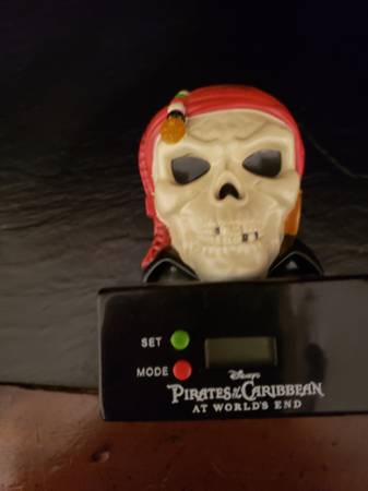 Vintage Pirates of the CaribbeanAt Worlds End alarm clock 1