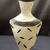 Signed T. Shapiro Modernist Ceramic Art Vase – Black & White – 15.75” Scul 1 thumbnail