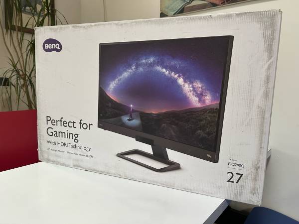BenQ EX2780Q 27" 16:9 HDR FreeSync 144 Hz IPS Gaming Monitor 1