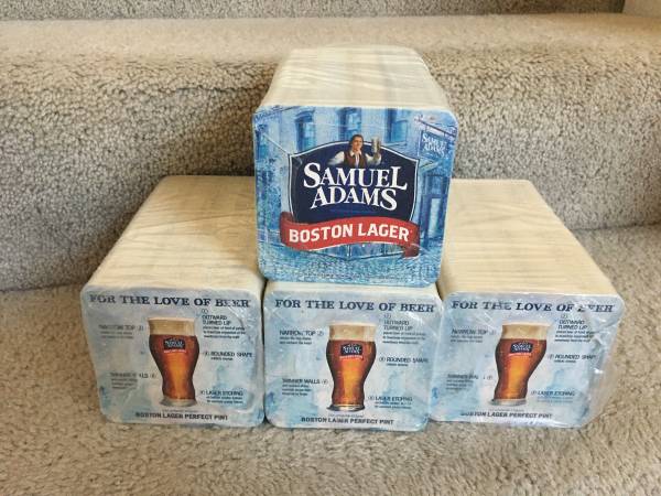125 Beer Coasters Sealed Sam Adams For The Love Of Beer $15 EACH 1