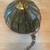 Mcm Swag stained glass hanging lamp 3 thumbnail