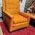 MCM Orange Highback Lounge Chair 3 thumbnail