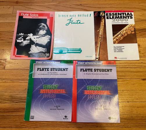 Flute Lesson books with free sheet music 1