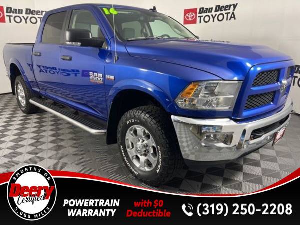 Certified 2016 Ram 2500 Outdoorsman Blue Streak Pearlcoat 1