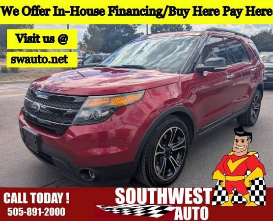 2013 Ford Explorer Sport AWD 4dr SUV 100% GUARANTEED CREDIT APPROVAL! 1
