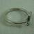 SUN Crystal Cross Sterling Silver Ring 925  sz 7.25  10mm 3 thumbnail