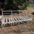 Vintage mid century modern white steel patio sofa 1 thumbnail