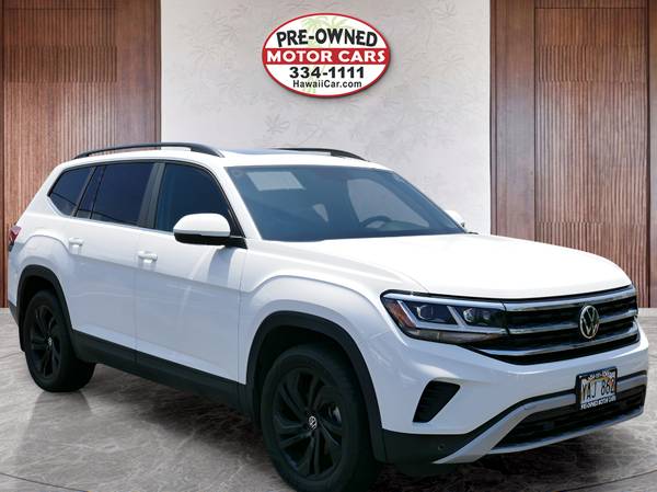 2022 VW Volkswagen Atlas 3.6L V6 SE w/Technology suv Blanco Puro - $33,995 (LLAME AL 844-582-1270 PARA DISPONIBILIDAD)63617667692547122