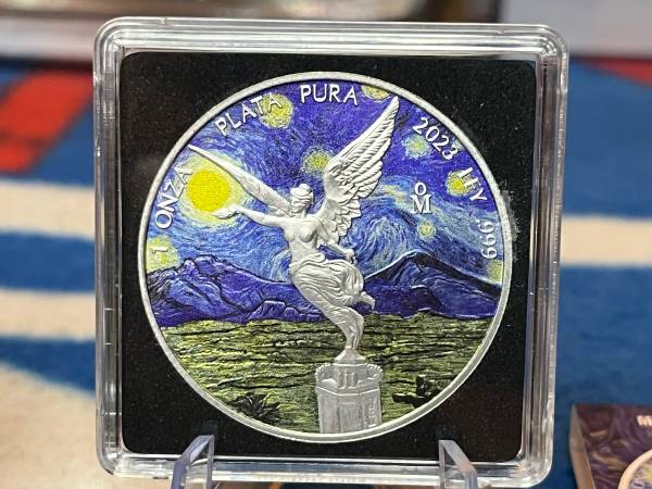 2023 Mexican Libertad “Starry Night” Colorized Limited to 500 1