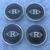 1980-1985 BUICK RIVIERA 15" WIRE HUBCAP CENTER CAPS SET of 4 1 thumbnail