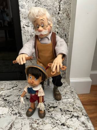 R. John Wright Gepetto and Pinocchio 1