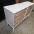 White / Brown Rustic Mid Century Modern Style 6 Drawer Dresser 5 thumbnail
