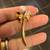 18k Italian yellow Gold Pin Brooch with Natural Akoya Pearl  & Diamond 7 thumbnail
